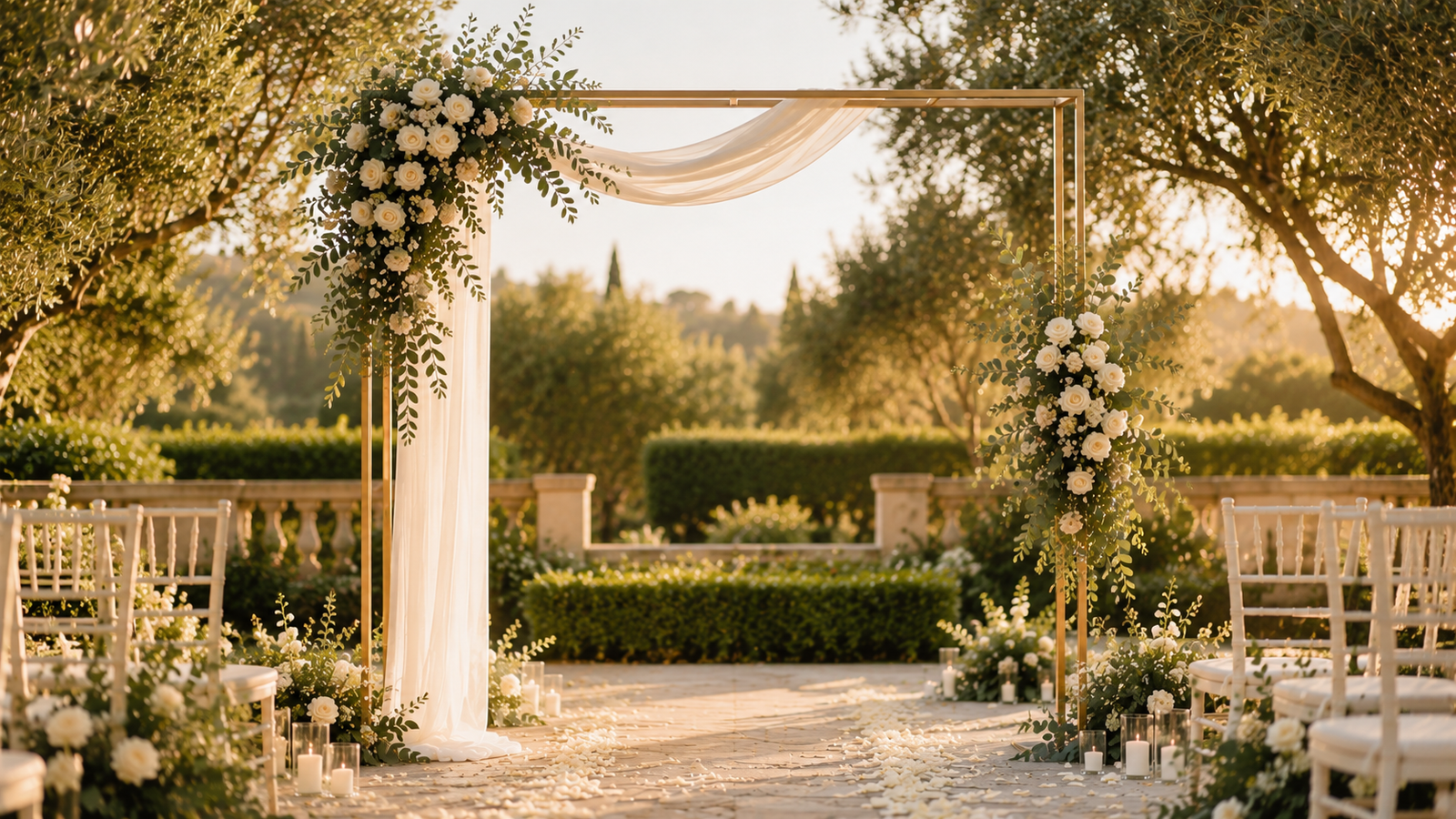 acheter une arche de mariage sans se ruiner