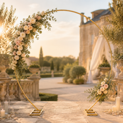 Arche Métal pour Mariage