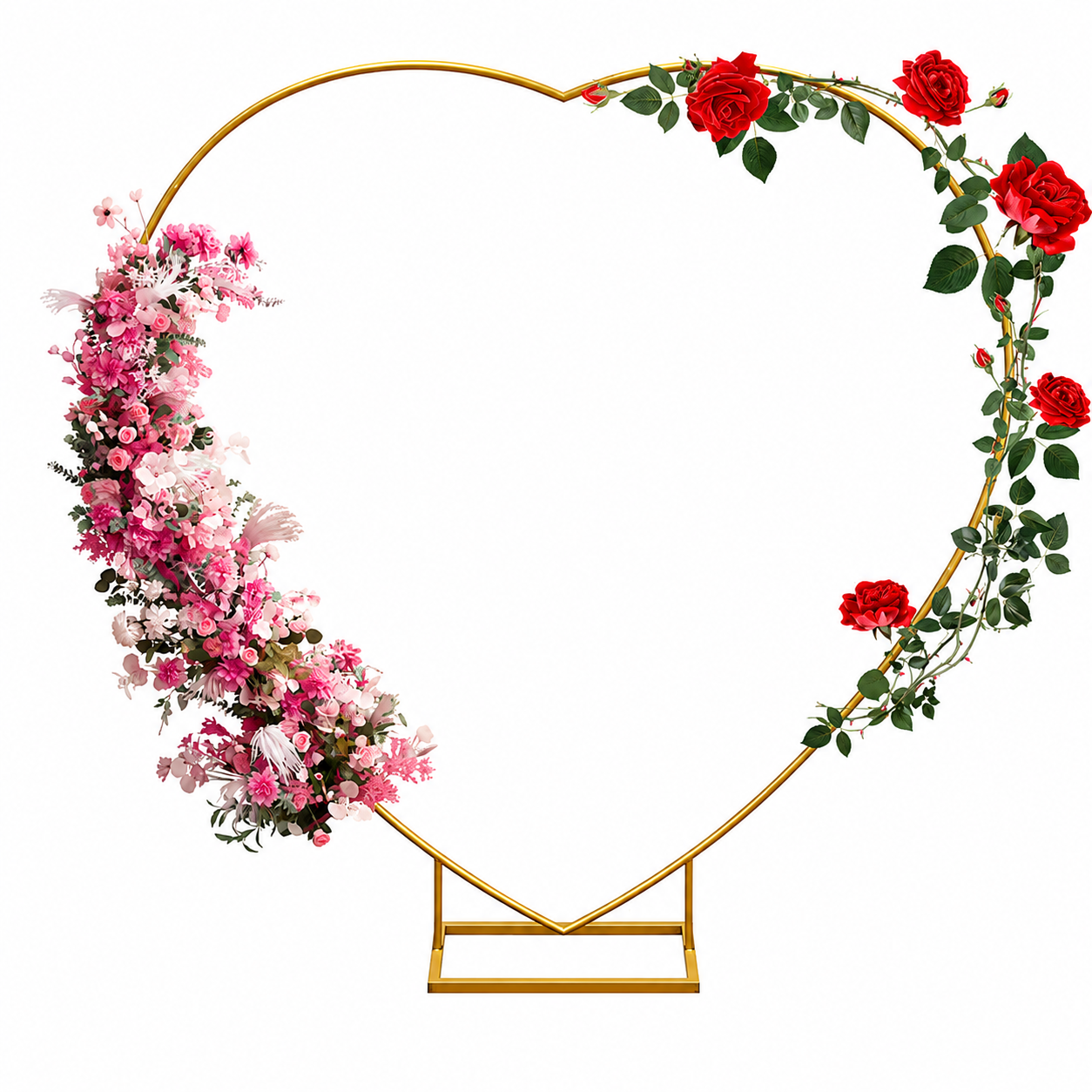 Arche en cœur pour mariage – Image 3